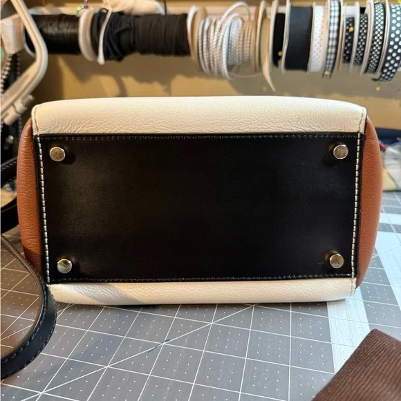 Kate Spade Black, Brown, and Cream Handbag - Picture 8 of 16